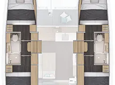 Lagoon Lagoon 38 charter bareboat or skippered in  Néa Péramos