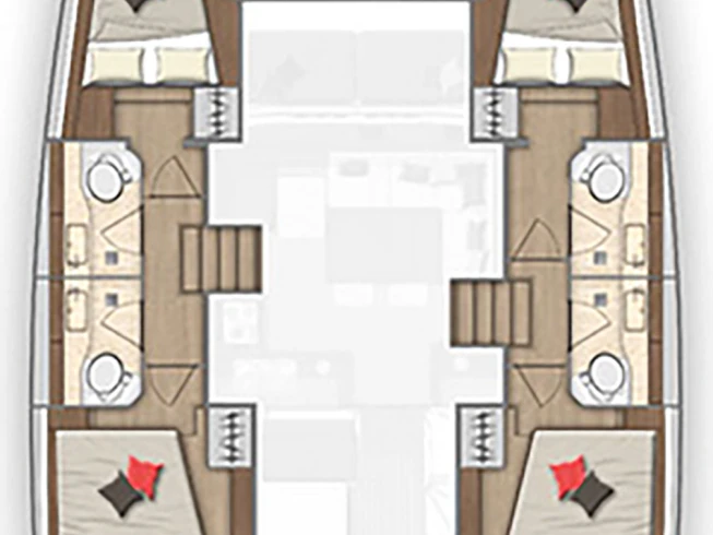 Hire Catamaran Lagoon with a boat licence