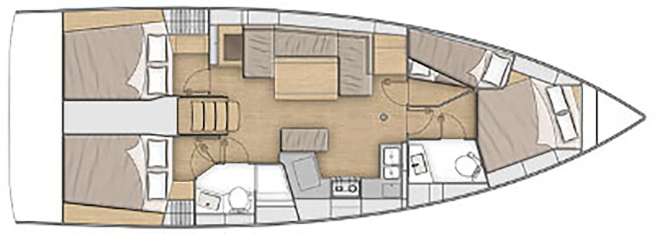 Charter a Bénéteau Oceanis 40.1 in Bormes-les-Mimosas on Samboat