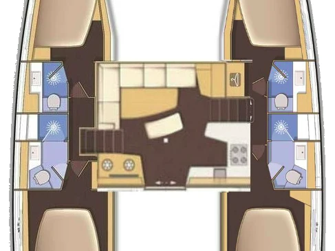 Yacht hire Néa Péramos cheap Lagoon 42