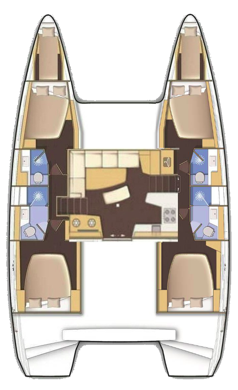 Yacht hire Néa Péramos cheap Lagoon 42