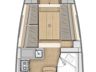 Hire Sailboat Bénéteau with a boat licence