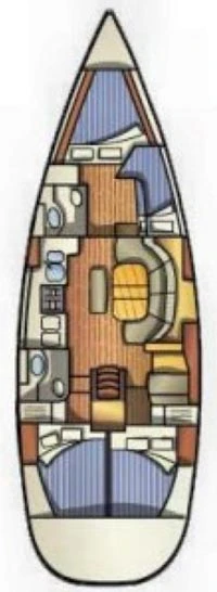 Hire Sailboat Bénéteau with a boat licence