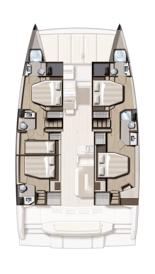 Bali Bali 4.8 charter bareboat or skippered in  Marsh Harbour