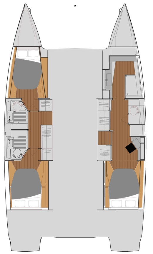 Hire Catamaran with or without skipper Fountaine Pajot Annapolis