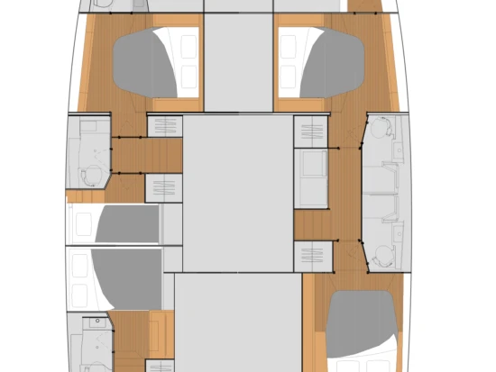 Yacht charter Frenchtown - Fountaine Pajot Tanna 47 on SamBoat