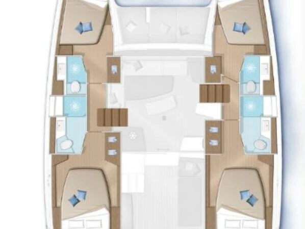 Hire Catamaran with or without skipper Lagoon Ao Po