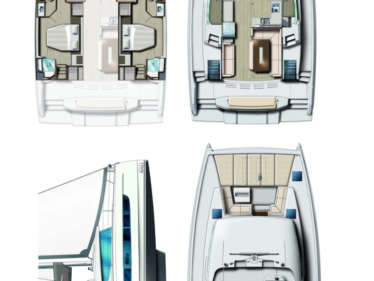 Yacht charter Marmaris - Bali Bali 4.8 on SamBoat