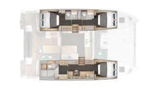 Catamaran hire in Rogoznica - Lagoon Lagoon 43