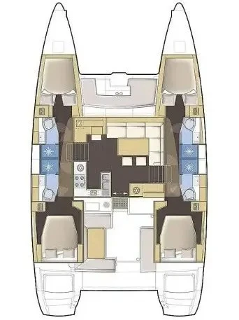 Hire Catamaran with or without skipper Lagoon Rogoznica