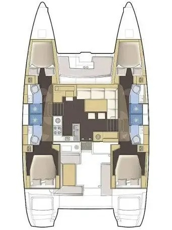 Hire Catamaran with or without skipper Lagoon Rogoznica