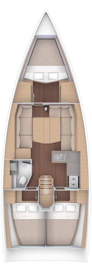 Yacht charter La Rochelle - Dufour Dufour 390 on SamBoat