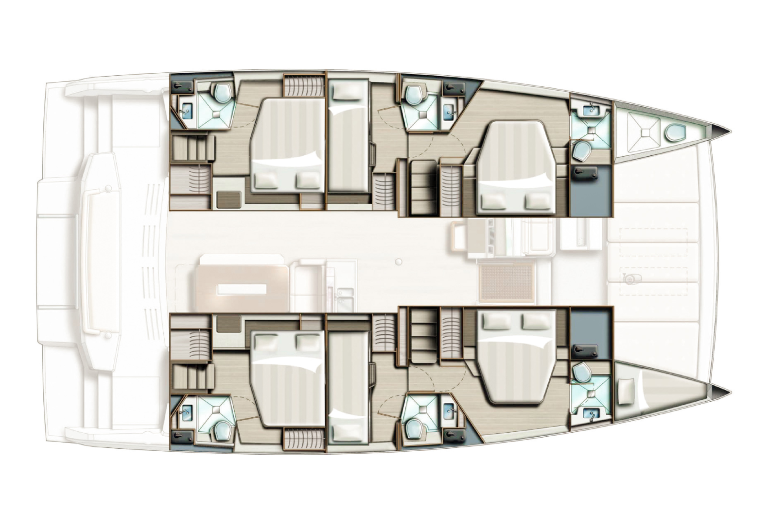 Catamaran hire in Adaköy - Bali Bali 4.8