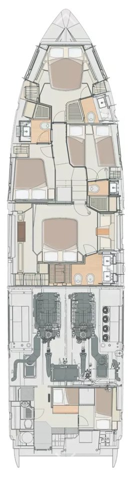 Yacht charter Seget Donji - Azimut Azimut 72 Fly on SamBoat