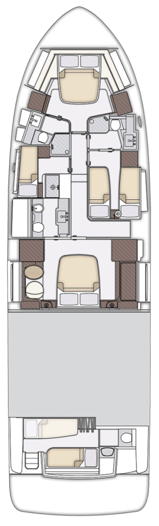 Hire a Azimut Azimut Magellano 66 Seget Donji