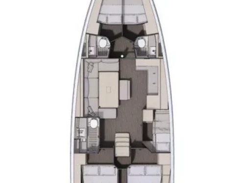 Yacht hire Dénia cheap Dufour 470