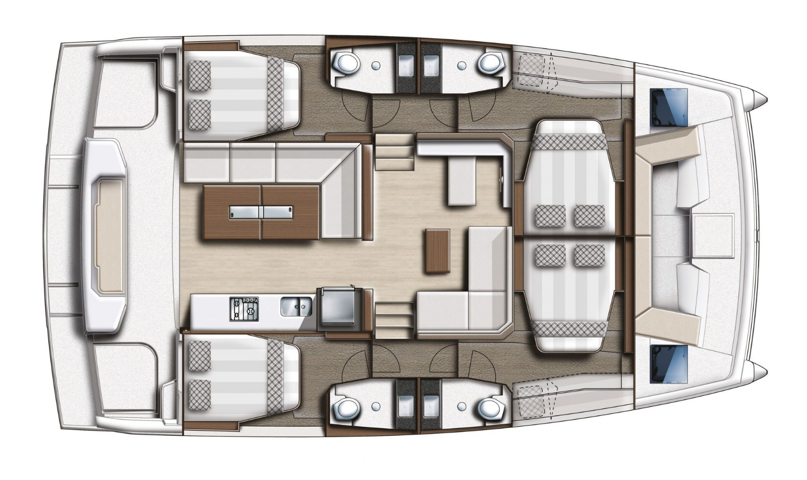 Charter a Bali Bali Catspace Voile in Parish of Saint George on Samboat