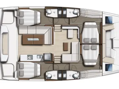 Charter a Bali Bali Catspace Voile in Parish of Saint George on Samboat