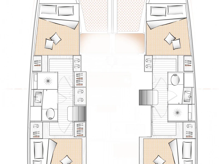 Hire Catamaran Excess with a boat licence