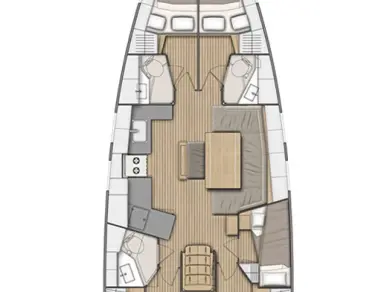 Hire Sailboat with or without skipper Bénéteau Préveza