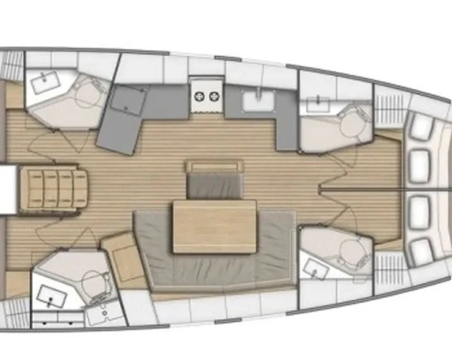 Yacht charter Göcek - Bénéteau Oceanis 46.1 on SamBoat