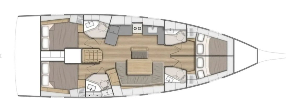 Yacht charter Göcek - Bénéteau Oceanis 46.1 on SamBoat