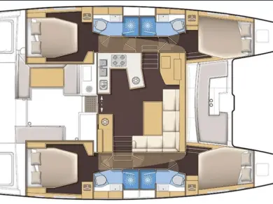 Hire Catamaran with or without skipper Lagoon Parish of Saint George