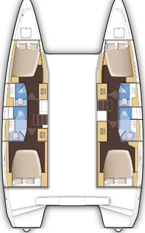 Yacht charter Saint-Raphaël - Lagoon Lagoon 42 on SamBoat