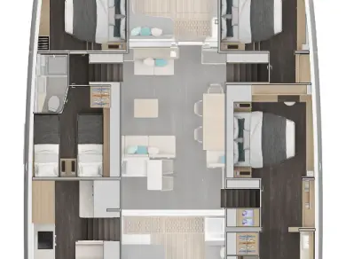 Catamaran hire in Portisco - Lagoon Lagoon 60