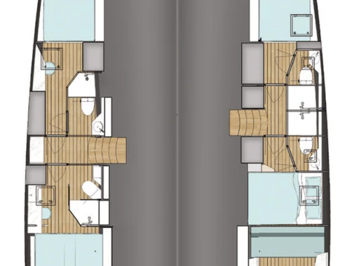 Hire a Wave Catamarans Wave 50 - 5 cab. Olbia