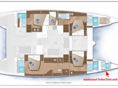 Yacht charter Parham Town - Lagoon Lagoon 52 on SamBoat
