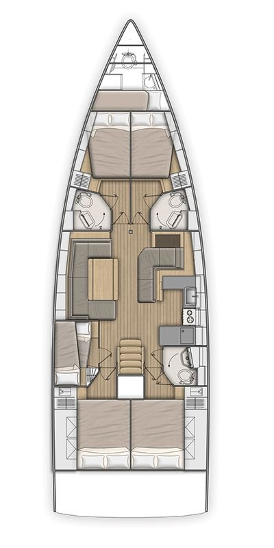 Charter a Bénéteau Oceanis 51.1 in Capo d'Orlando on Samboat
