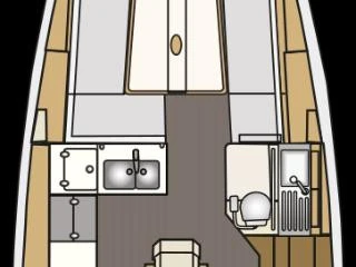 Sailboat to hire Betina at the best price