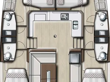 Catamaran hire in Punat - Bali Bali Catspace Voile