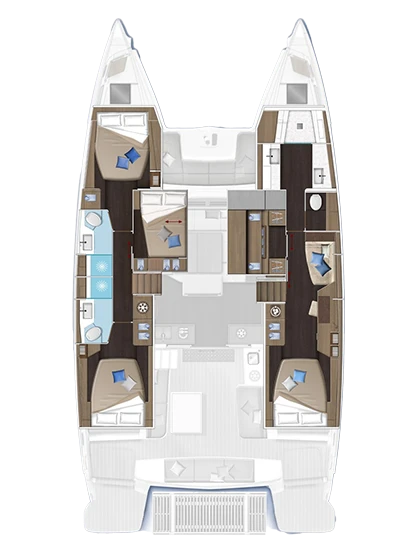 Yacht charter Pula - Lagoon Lagoon 51 on SamBoat