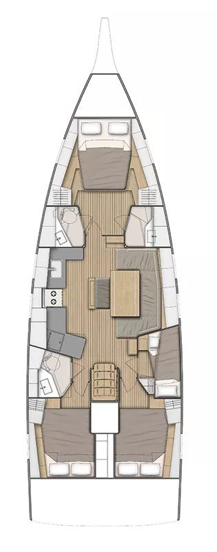 Sailboat to hire Préveza at the best price