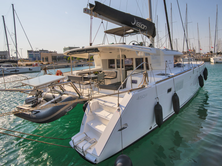 Lagoon Lagoon 450 F charter bareboat or skippered in  Rhodes (City)