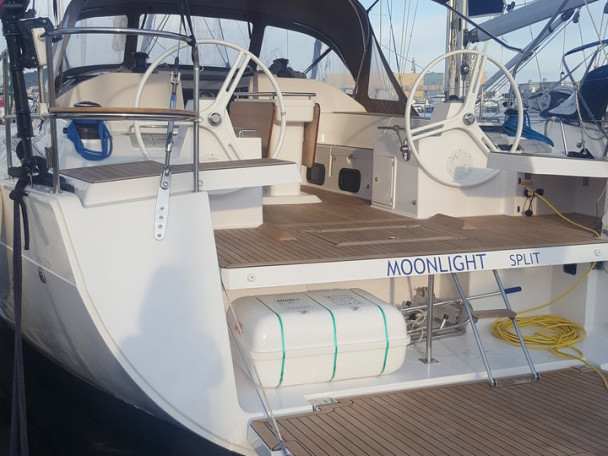 Elan Impression 50 charter bareboat or skippered in  Biograd na Moru