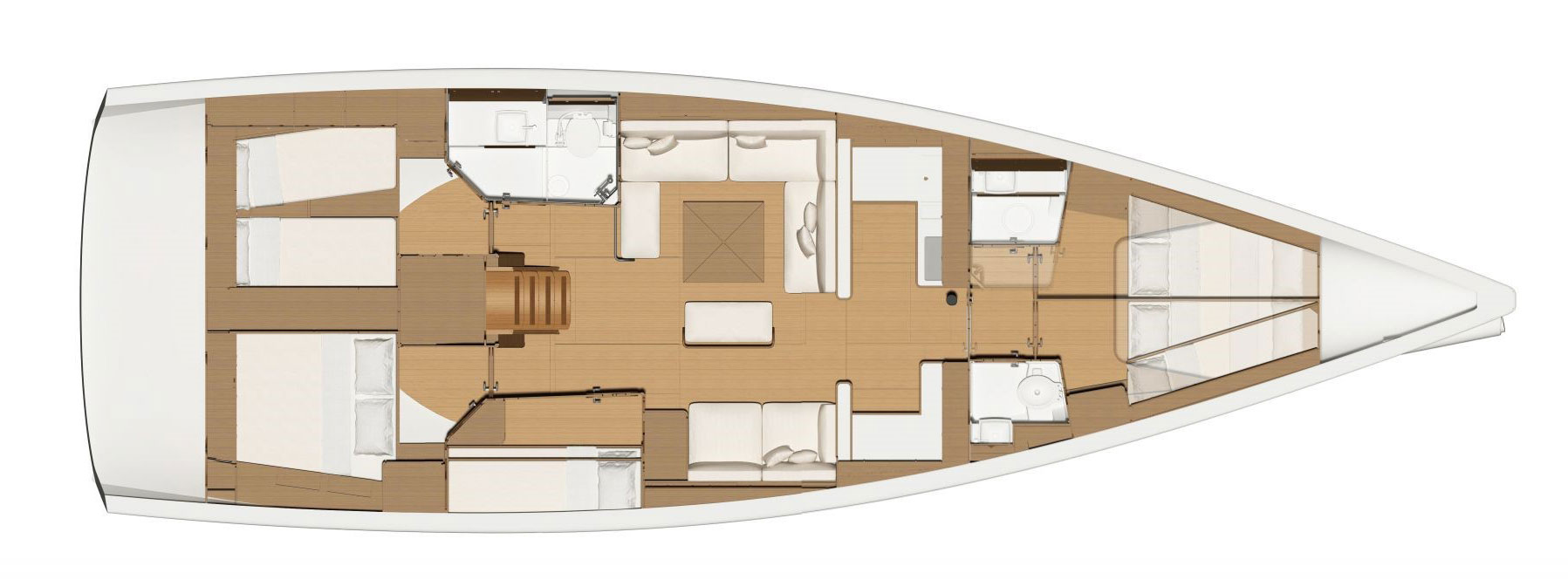 Yacht hire La Seyne-sur-Mer cheap Dufour 520 Grand Large
