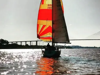 Hire Sailboat Custom Made with a boat licence