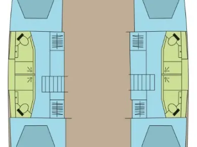 Catamaran to hire Komolac at the best price