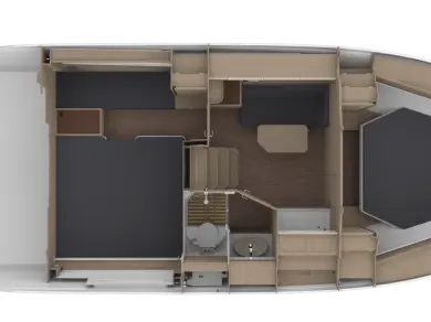 Hire Luxury Yacht Bavaria with a boat licence