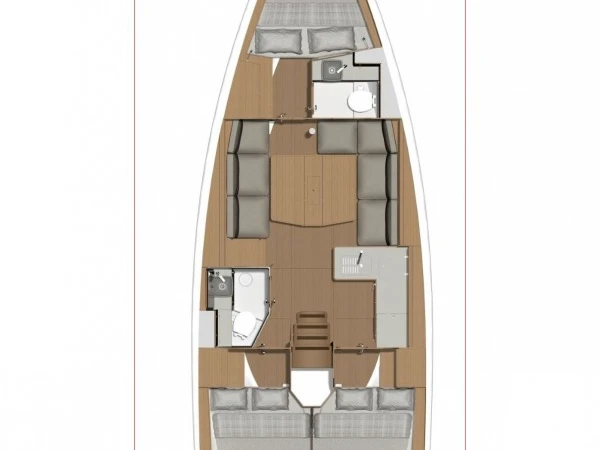 Charter a Dufour Dufour 390 GL in Biograd na Moru on Samboat