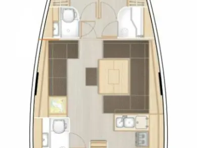 Yacht hire Lefkáda cheap Hanse 458
