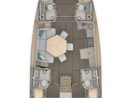 Dufour Dufour 44 charter bareboat or skippered in  Pula