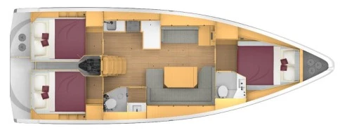 Bavaria Bavaria C42 charter bareboat or skippered in  Sukošan