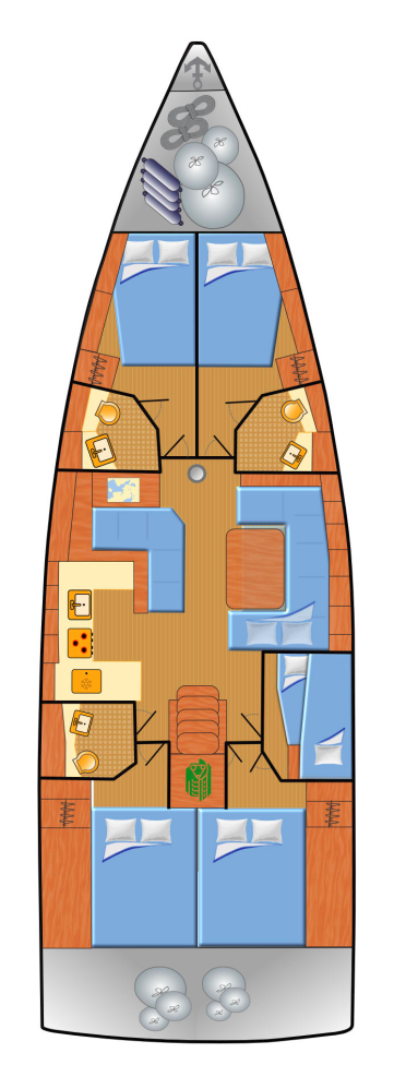 Hire a Bénéteau Oceanis 51.1 Pula