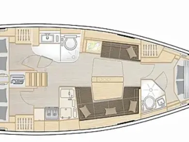 Hire a Hanse Hanse 418 Lefkáda