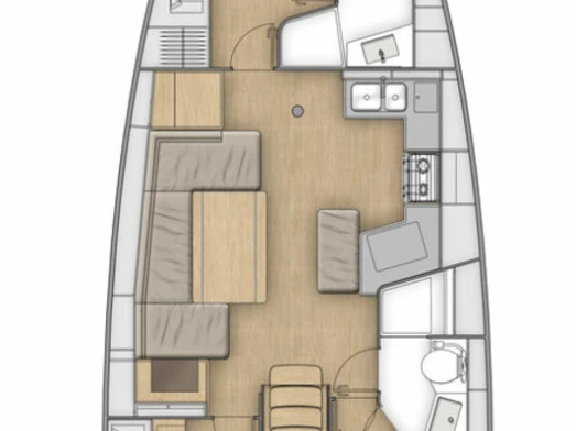 Hire a Bénéteau Oceanis 40.1 Pomer