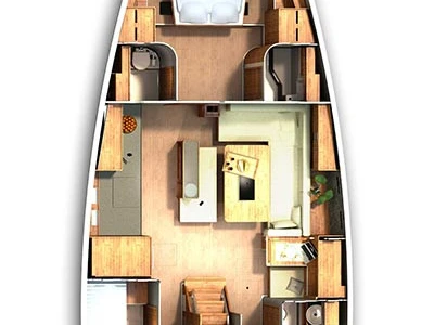 Yacht hire Biograd na Moru cheap Hanse 505